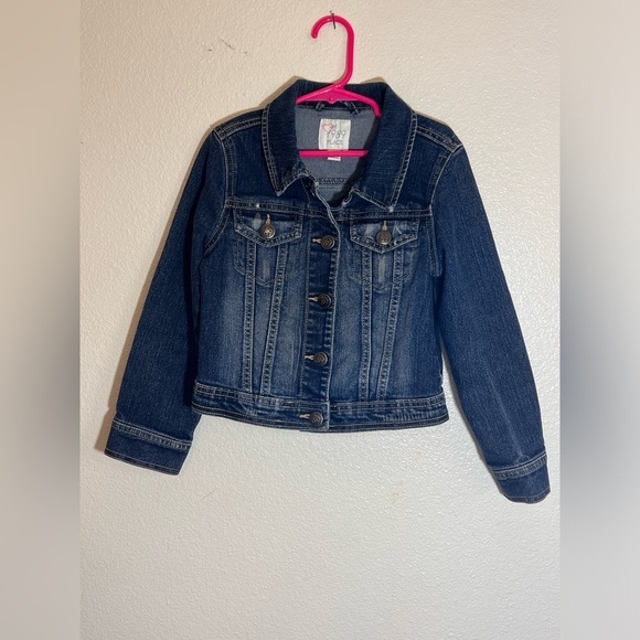 The Children’s Place Denim Jacket – Girls Size 5/6 - Picture 1 of 5
